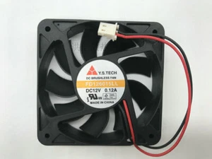Y.S.TECH Fan FD126015LL DC12V 0.12A 6015 6CM 2 Pin - Picture 1 of 3