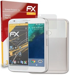 atFoliX 3x Film Protection d'écran pour Google Pixel XL mat&antichoc - Photo 1 sur 9