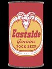 Eastside Bock Beer of Los Angeles DIECUT NEW Sign 28" Tall USA STEEL XL Size