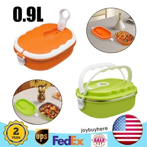 Lunch Box Adults Kids Portable School Food Container Thermos Insulated Office - Picture 1 of 31