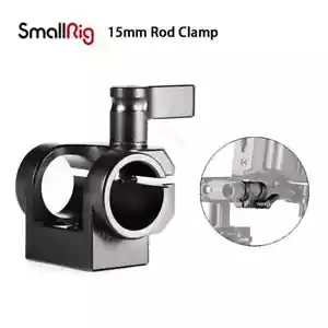 SmallRig Single 15mm Rod Clamp with Accessory Mount on Camera Handle / Cage 1995 - Picture 1 of 6