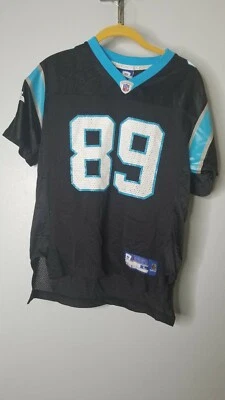 Camiseta deportiva juvenil L Steve Smith Carolina Panthers #89 Reebok NFL Equipment  Foto 1 de 4