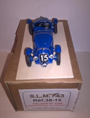 1:43 Delahaye 135S Le Mans '38 #15 Handmade resin kit SLM - Immagine 1 di 4
