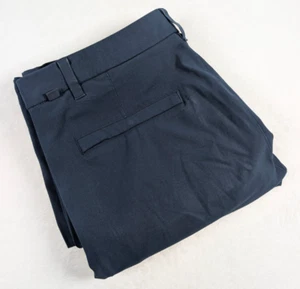 Lululemon Comission Pant Classic Mens 36 Navy Blue Warpstreme - Picture 1 of 12
