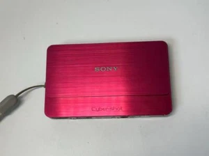 SONY Cyber-shot DSC-T700 Pink Red Camera English Language - Picture 1 of 7
