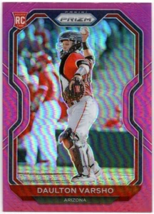 2021 Panini Prizm DAULTON VARSHO "PINK PRIZM REFRACTOR" Tier III RC Rookie #238 - Picture 1 of 1