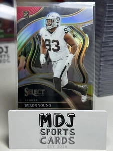 2023 Panini Select Football - TRI-COLOR PRIZM Die-Cut RC - Byron Young - Bild 1 von 2