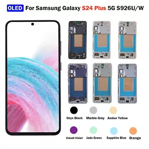 OLED For Samsung Galaxy S24 Plus 5G S926U/W LCD Display Screen Replacement Black - Picture 1 of 50