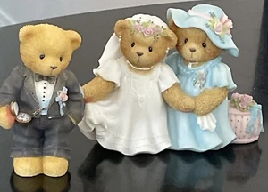 Juego de 2 estatuillas CHERISHED PELUDIES. (DESTINY & KAY MAMÁ & NOVIA) -NOVIO PARA SER. - Imagen 1 de 21