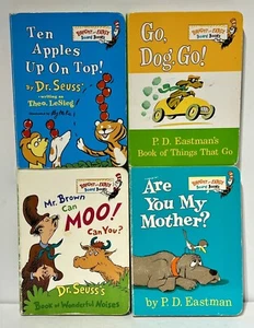 Lot of 4 Mini Bright And Early Books. Dr. Seuss, P.D. Eastman. See Photos. - Picture 1 of 10