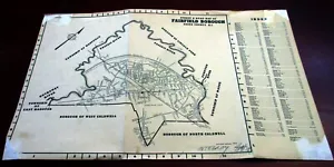 Vintage 1976 Street Map of Fairfield Borough, Essex County, New Jersey - Picture 1 of 5