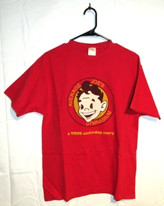 Y2K 2004 Average Joe’s Gym Dodgeball Movie Promo Red Graphic T Shirt Large - Picture 1 of 7