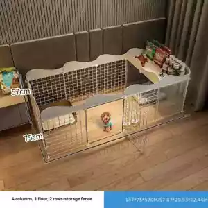 Cat Cage Dog Cages,Pet Playpen Cats Exercise Pen Crate Cage Kennel Dog - Picture 1 of 8