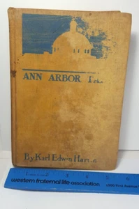 Antique Book Ann Arbor Tales 1902 1st Edition Karl Edwin Harriman - Imagen 1 de 9
