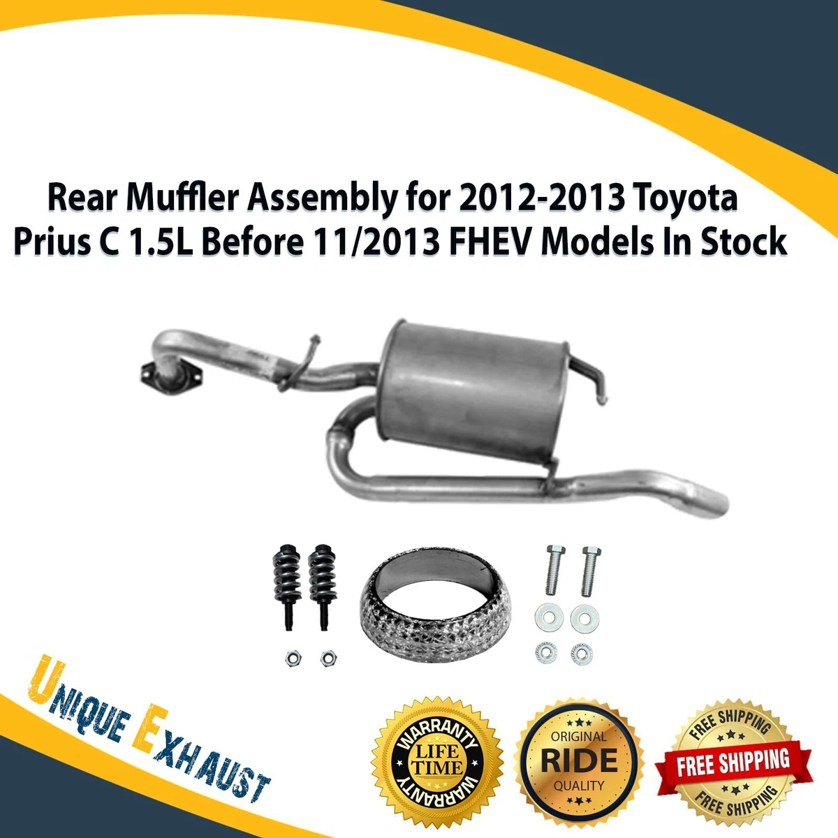 Mufflers for Toyota Prius for sale | eBay