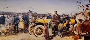 The American Hero Firmato Edizione Limitata Stampa AP di James Dietz - Auto d'epoca - Foto 1 di 1