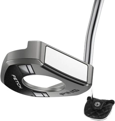 PING Golf Club Left Handed Putter Men's PING 2024 PT STD PP58 FETCH LH Fetch - Image 1 of 4