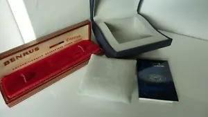 Longines and Benrus  Two Swiss Watch Box in Good Condition. - Picture 1 of 10