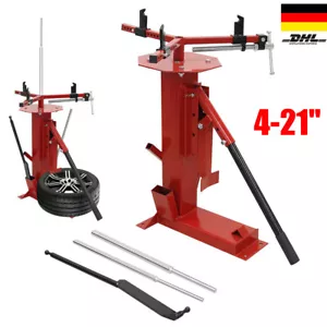 Reifenmontiergerät / Reifenwechsler Motorradreifen Auto Reifenmontagegerät 4-21" - Bild 1 von 13