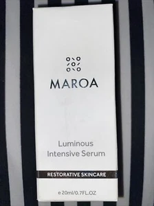 MAROA Luminous Intensive Serum Restorative Skincare Moisturizer 0.7 fl oz 20ml - Picture 1 of 5