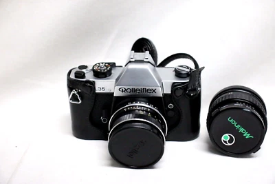 Rolleiflex SL35 com lente Carl Zeiss planar 50mm f/1.8 FEITO NA ALEMANHA - Imagem 1 de 4