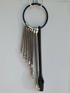 Wrench ring organizer, HD steel ring with multiple uses (3 piece set) Medium - Picture 1 of 12