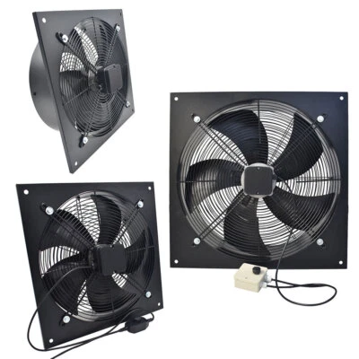 200-600mm Industrial Ventilation Metal Fan Axial Commercial Extractor Exhausted - Image 1 of 4