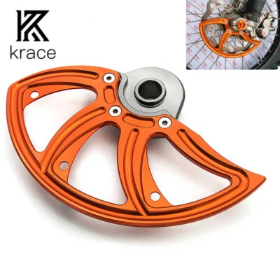 Protector de freno de rotor de disco delantero CNC eje 22 mm para KTM 125-500 TODO 2016-2019 Foto 1 de 4