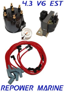 Ignition Renew Kit for 4.3L V6 Delco EST, Mercruiser, Volvo Penta, OMC Yamaha - Picture 1 of 1