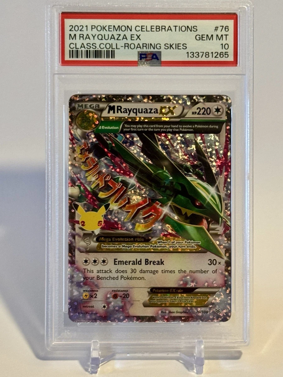 Rayquaza Pokémon TCG Professional Sports Authenticator (PSA) Grade