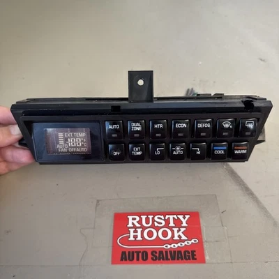 Buick Park Avenue LeSabre AC HEATER AIR TEMPERATURE CLIMATE Control 16156924 - Image 1 of 4