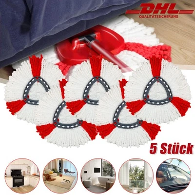 5 Wischbezug für Vileda Turbo Wischmop 360 Easy Wring Clean Moppkopf Ersatzkopf - Bild 1 von 4
