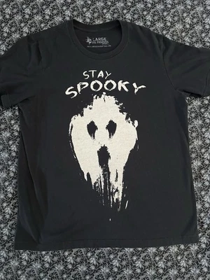 墨水中毒,sz L 金属。 复古、罕见、Ghost、Boo、万圣节二手状况完好 — 第 1/4 张图片