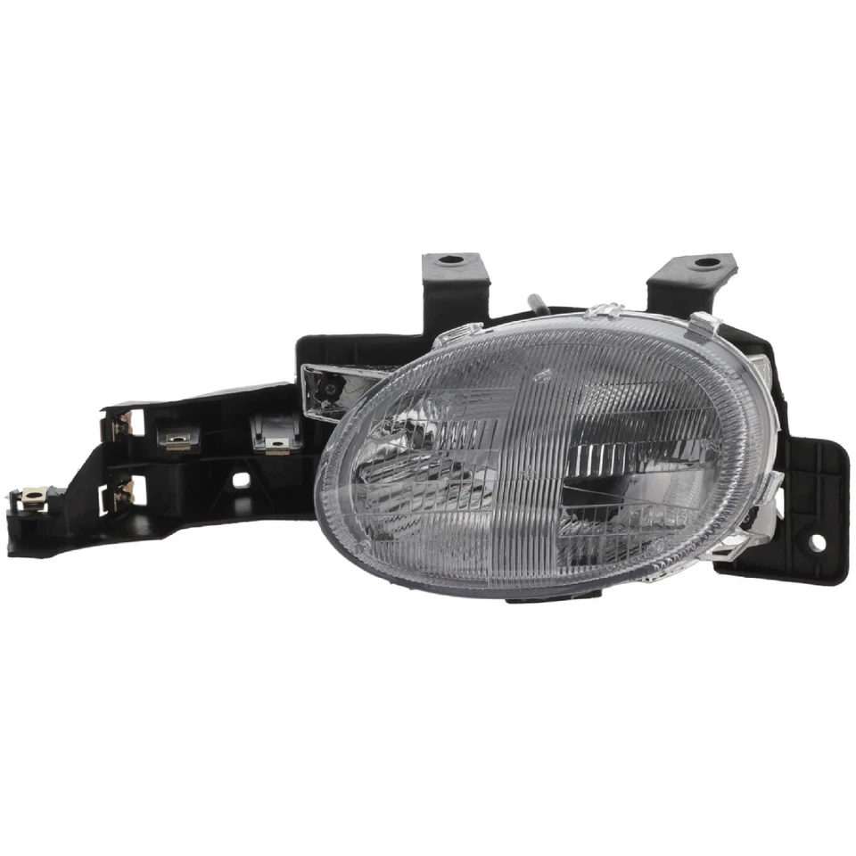 Faro Para 95-99 Dodge Neon Plymouth Neon Lado del Conductor con Bombilla Foto 1 de 4