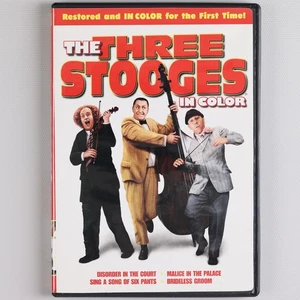 The Three Stooges in Color DVD - FREE SHIPPING / BUY 2 GET 1 - Picture 1 of 4