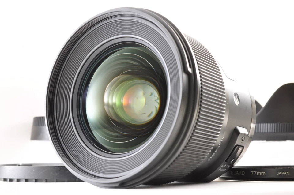 Lente gran angular Sigma 24 mm f/1,4 DG HSM Art para Nikon F con capucha *cas... - Imagen 1 de 4