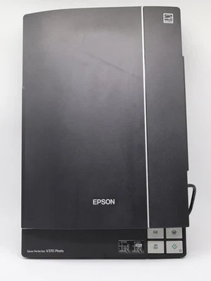 Escáner fotográfico Epson Perfection V370 limpio y probado; cables de alimentación y USB incluidos Foto 1 de 4