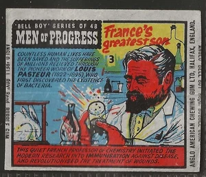 ANGLO-MEN OF PROGRESS 1958-#03- LOUIS PASTEUR - Picture 1 of 2