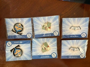 SDCC Exculsive 2025 DC Booster Gold Enamel Pin + Kripto Pin + Batman #1 Pin - Picture 1 of 4
