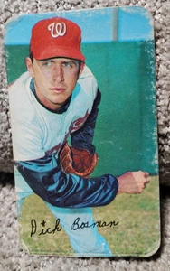 1970 TOPPS SUPER Dick Bosman #22 - Picture 1 of 5