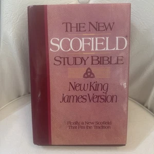 NKJV The New Scofield Study Bible Hardcover C I Scofield Clean Text USA Print - Picture 1 of 8