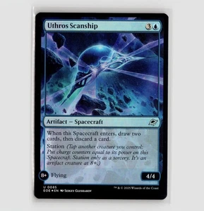 Uthros Scanship (Foil) - EOE #85 Uncommon - NM / Mint Edge of Eternities Single - Picture 1 of 2