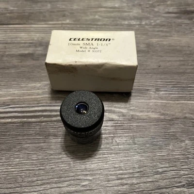 Celestron 10 mm SMA Ocular 1-1/4"  # 93372 Wide Angle Lens - Image 1 of 4