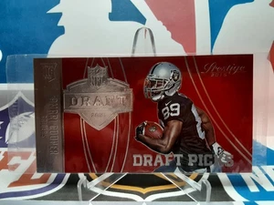 🏈2015 Prestige Draft Picks Vendita al dettaglio Jumbo Rosso Amari Cooper RC #3 (sigillato) - Foto 1 di 2