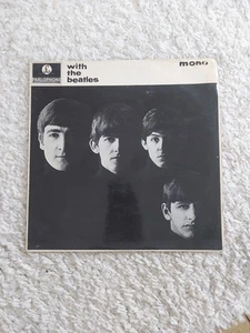 With The Beatles -6N -6N Dominion UK LP MONO Parlophone PMC 1206 1963 Vinyl - Picture 1 of 8