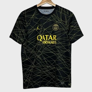 Nike Air Jordan Paris Saint-Germain PSG 2023/24 Schwarz Fourth Trikot Jugend XL YXL - Bild 1 von 6