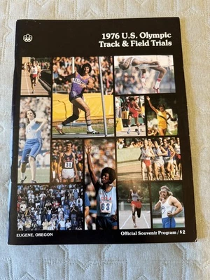 Programa de pruebas olímpicas de atletismo 1976 Eugene Hayward Field Foto 1 de 4