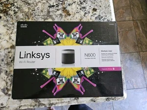Linksys N600 2.4+5 GHZ Dual Band Wi-Fi Router USB 300+300 Mbps #E2500-NP - Picture 1 of 3