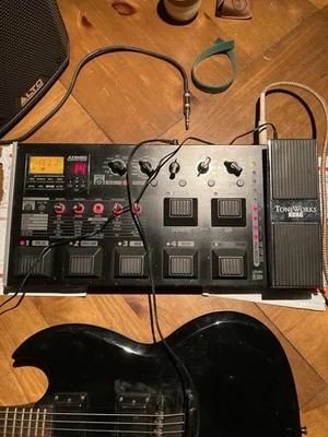 Korg AX3000G ToneWorks Multi-Effektpedal für E-Gitarre Japan FUNKTIONIERT! Repariert - Bild 1 von 4