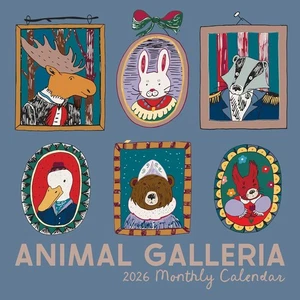 ANIMAL GALLERIA - 2026 WALL CALENDAR - BRAND NEW - 71355 - Picture 1 of 2